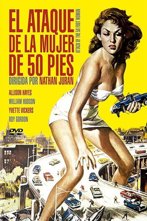 Póster de la película El ataque de la mujer de 50 pies
