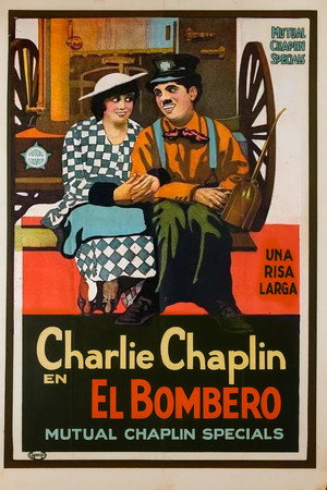 Póster de la película Charlot, bombero