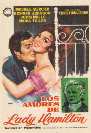 Póster de la película Los amores de Lady Hamilton