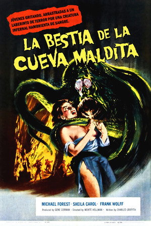 Póster de la película La bestia de la cueva maldita