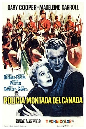 Póster de la película Policía montada del Canadá