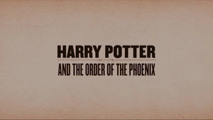Harry Potter and the Order of the Phoenix