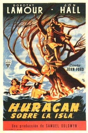 Póster de la película Huracán sobre la isla