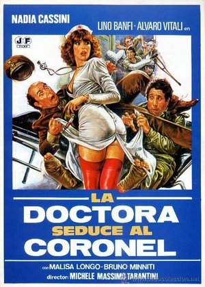 Póster de la película La doctora seduce al coronel