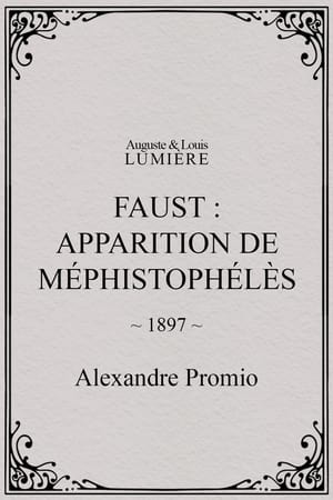 Póster de la película Faust : apparition de Méphistophélès