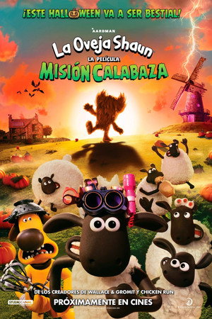 Póster de la película La Oveja Shaun: Misión Calabaza
