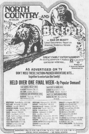 Póster de la película Bigfoot: Man or Beast?
