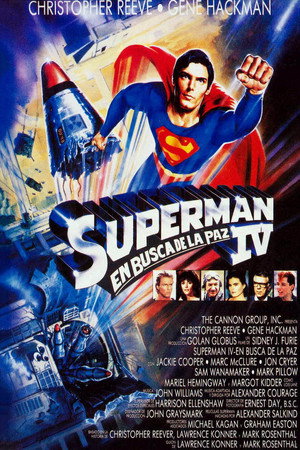 Póster de la película Superman IV. En busca de la paz