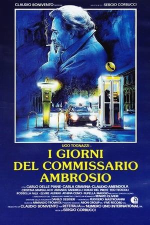 Póster de la película I giorni del commissario Ambrosio