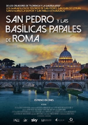 Póster de la película San Pedro y las basílicas papales de Roma