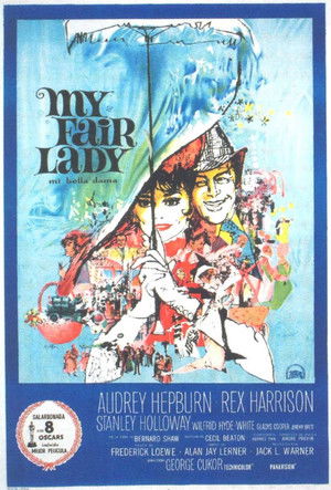 Póster de la película My Fair Lady (Mi bella dama)