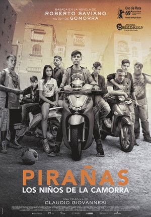 Póster de la película Pirañas. Los niños de la Camorra