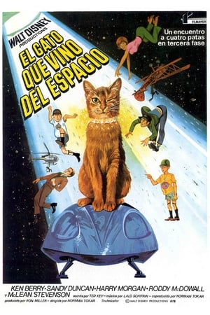 Póster de la película El gato que vino del espacio