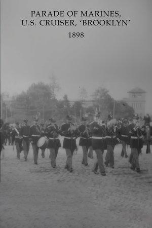 Póster de la película Parade of Marines, U.S. Cruiser, 'Brooklyn'