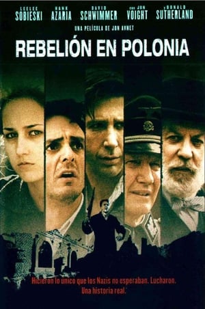 Póster de la película Rebelión en Polonia (Sublevación en el Gueto)