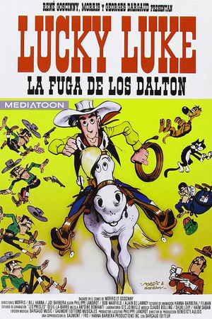Póster de la película Lucky Luke: La fuga de los Dalton