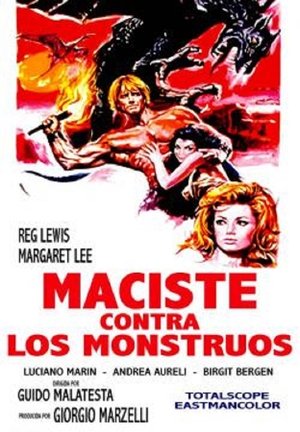 Póster de la película Maciste contra los monstruos