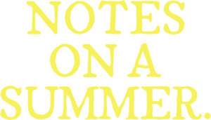 Notas sobre un verano
