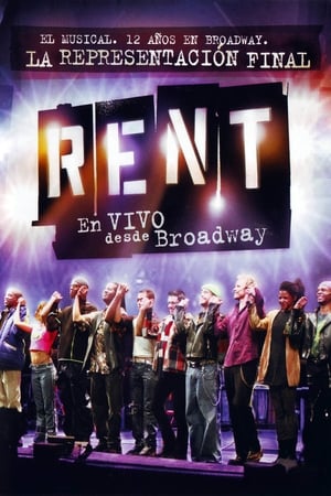Póster de la película Rent: En vivo desde Broadway