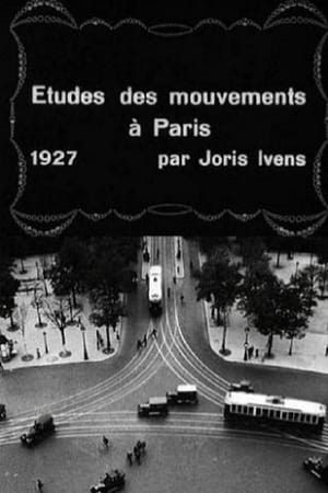 Póster de la película Études des mouvements à Paris