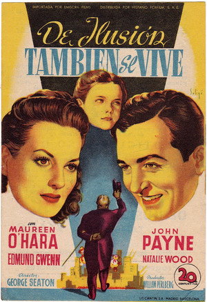 Póster de la película De ilusión también se vive