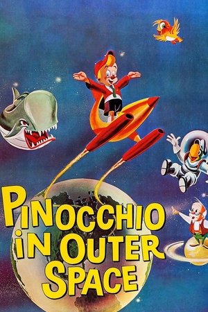 Póster de la película Pinocho en el espacio exterior