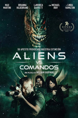 Póster de la película Aliens vs. comandos