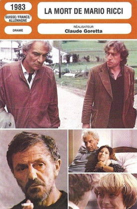 Póster de la película La muerte de Mario Ricci