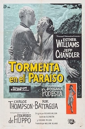 Póster de la película Tormenta en el paraíso