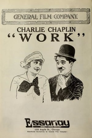 Póster de la película Charlot, trabajando de papelista