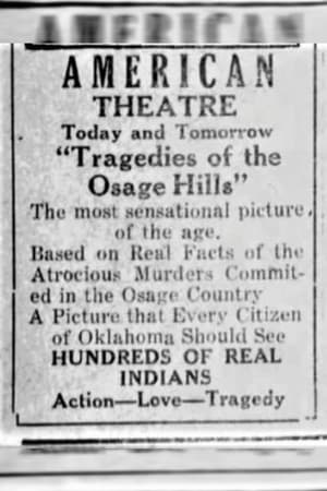 Póster de la película Tragedies of the Osage Hills