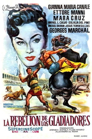 Póster de la película La rebelión de los gladiadores
