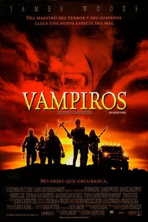 Póster de la película Vampiros de John Carpenter