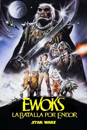 Póster de la película La batalla del planeta de los Ewoks