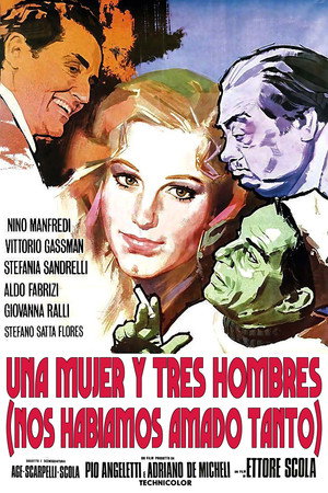 Póster de la película Una mujer y tres hombres