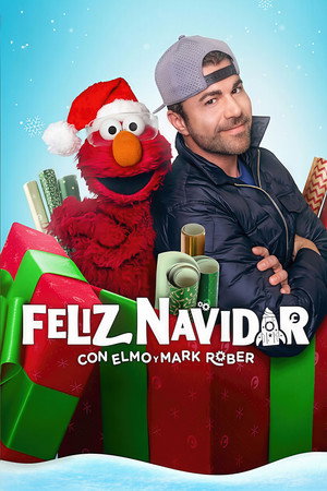 Póster de la película Feliz NaviDAR con Elmo y Mark Rober