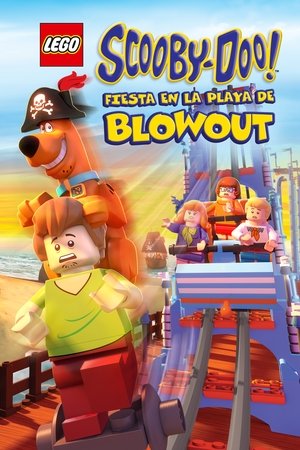 Póster de la película Lego Scooby-Doo! Fiesta en la playa de Blowout