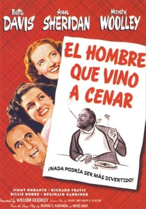 Póster de la película El hombre que vino a cenar