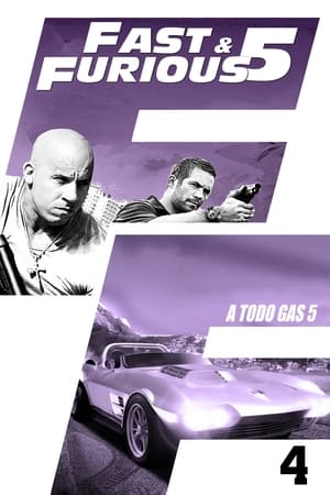 Póster de la película Fast & Furious 5