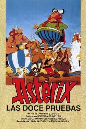 Póster de la película Las doce pruebas de Astérix