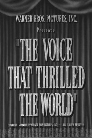 Póster de la película The Voice That Thrilled the World