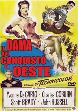 Póster de la película La dama que conquistó el oeste