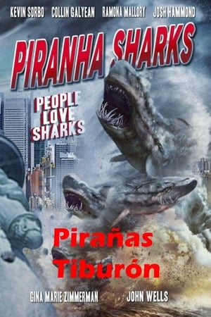 Póster de la película Piranha Sharks