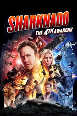 Póster de la película Sharknado: Que la 4ª te acompañe