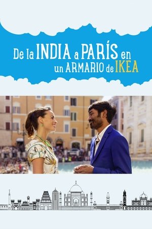 Póster de la película De la India a París en un armario de Ikea