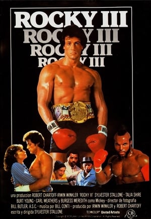 Póster de la película Rocky III