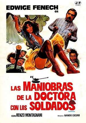 Póster de la película Las maniobras de la doctora con los soldados