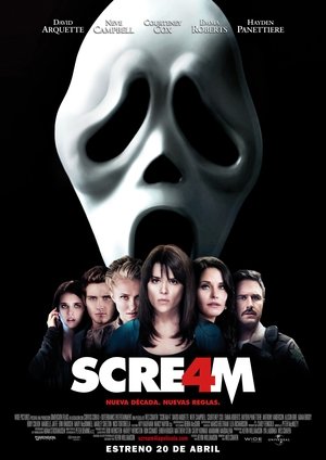 Póster de la película Scream 4