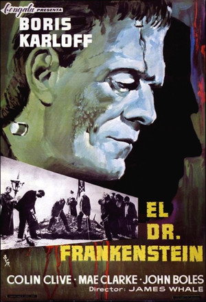 Póster de la película El doctor Frankenstein