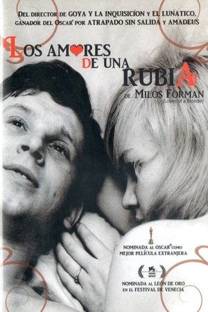 Póster de la película Los amores de una rubia